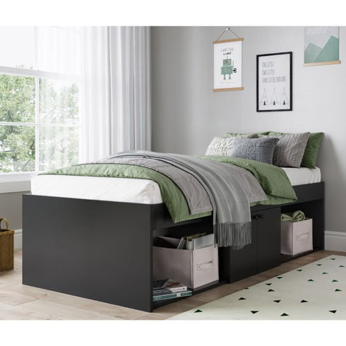 Kidsaw - Low Single 3ft Cabin Bed in Black